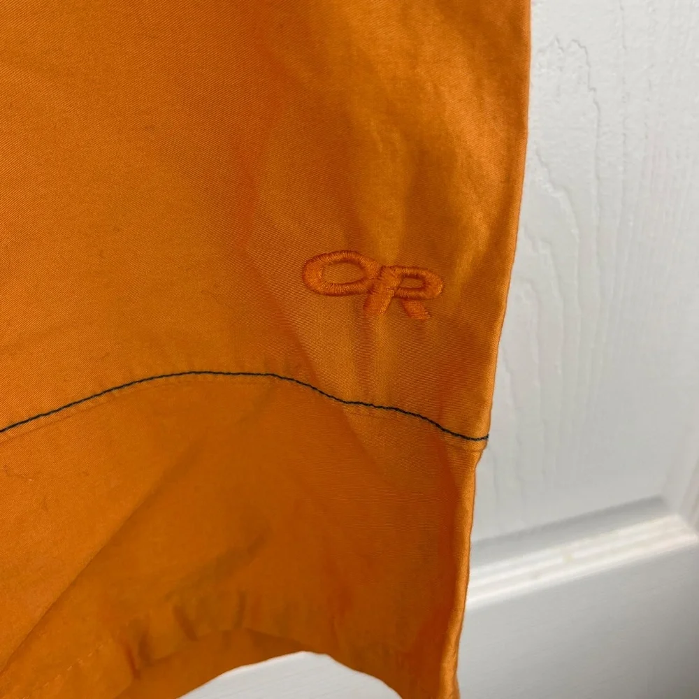 Outdoor Research Quarry Orange Shorts Size 6 - Picture 5 of 6